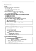 Bio 210 - Exam 3 Study Guide 