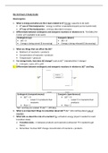 Bio 210 - Exam 2 Study Guide 