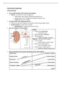Bio 210 - Exam 5 Study Guide 