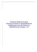 Test Bank Medical Surgical Nursing,Concepts for Interprofessional Collaborative Care 9th Edition by IGNATAVICIUS Chapter 1-74 2023 updated