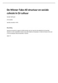 Sociale Welvaart Essay (cijfer 9.0) Sociologie RUG 2023 (SOMIN05)