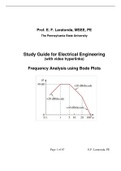 Study Guide&sol;Lecture Notes with video hyperlinks on Bode Plots&period;