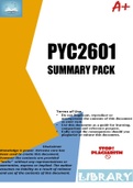 PYC2601 STUDY NOTES
