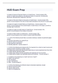 HUD Exam Prep with 100&percnt; Correct Answers 2023