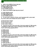 NYS TOW TRUCK ENDORSEMENT PRACTICE TEST 6 QUESTIONS AND ANSWERS GRADED A&plus;