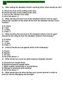 NYS TOW TRUCK ENDORSEMENT PRACTICE TEST 7 QUESTIONS AND ANSWERS GRADED A&plus;