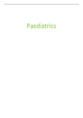 paediatric summary