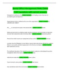 Dental Office Management FINAL EXAM  &vert;140 &vert;questions with correct answers