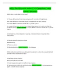 N321 Final Exam Practice &vert;243 Questions&vert; with correct answers