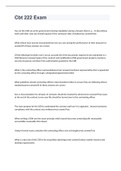 Cbt 222 exam 2023 questions with complete solutions