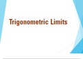 Trig Limits and Identities: A Comprehensive Guide