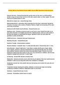 Family Nurse Practitioner Exam ANCC Exam With Questions And Answers