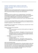 College aantekeningen Media en informatie (LET-CIWB260) 