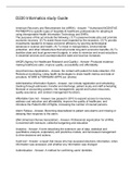 D220 Informatics study Guide