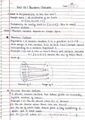It is Advanced Enginerring Mathematics Notes which Describes the Concept of Probability in advanced and Statstical Mathematics.