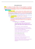 Anemia Notes