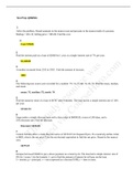 Test Prep QRB501 2021 with complete solution (This questions are frequently tested in the final exams) Graded A 