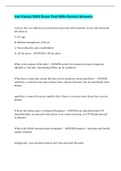 Lab Values 2023 Exam Test With Correct Answers