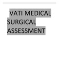 VATI Medical Surgical Assessment Final Exam Questions and Answers 2022