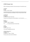 CFRN Practice Test