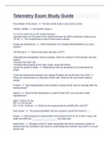 Telemetry Exam Study Guide&period;
