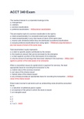 ACCT 340 &lpar;verified answers and graded A&plus;&rpar;