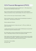 C214 Financial Management &lpar;PVCC&rpar; &vert; 70 Questions with 100&percnt; Correct Answers &vert; Updated & Verified