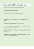 AccessData ACE Certification test &vert; Questions with 100&percnt; Correct Answers &vert; Updated & Verified