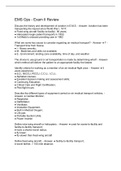 EMS Ops - Exam II Review