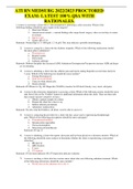 ATI RN MEDSURG 2022&sol;2023 PROCTORED EXAM- LATEST 100&percnt;&period;Q&dollar;A WITH RATIONALES&period;