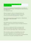 Progression&colon; Field Tech V - VI Conventional &vert; 120 Questions with 100&percnt; Correct Answers &vert; Updated & Verified