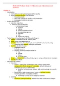  NURS 340 PUBLIC HEALTH PH notes quiz 2 Questions and Answers,100% CORRECT