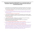 HESI MENTAL HEALTH RN RANDOM FROM ALL V1-V3 2018 TEST BANKS &lpar;ALL TOGETHER- VARIOUS TEST QUESTIONS &ndash; 38 PAGES OF STUDY NOTE TEST QUESTIONS FROM EXAM&rpar;