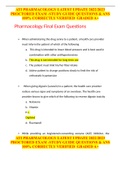 Pharmacology final exam questions (UPDATED) ///Pharmacology final exam questions (UPDATED) ///