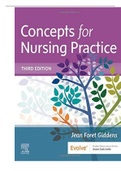 TEST BANK CONCEPTS OF NURSING PRACTICE(WITH ACCESS ON VITAL SOURCE) 3RD EDITION GIDDENS>CHAPTER 1- 57<COMPLETE GUIDE