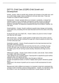 DCF FL Child Care &lpar;CGDR&rpar; Child Growth and Development 