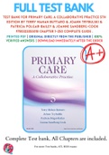 Test Bank Primary Care Interprofessional Collaborative Practice 5th&comma; 6th Edition by Terry Mahan Buttaro
