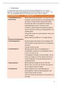 Uitgewerkte diagnosen, doelen en interventies verpleegplan