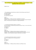 Nurs 1234-physical examination and history taking chapter 1 exam questions with correct answers