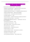 CLC Module Two&sol;25 Questions and Answers&sol;A&plus; Rated