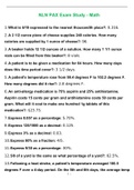 NLN-PAX MATH My Practice Exam 1 2022 Exam Guide 100&percnt; Verified