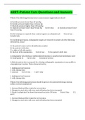 ARRT-Patient Care Questions and Answers 