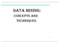 Class notes CSE402  Data mining