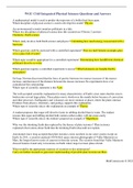 WGU C165 Integrated Physical Sciences Questions and Answers Rated A&plus;