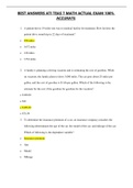 BEST ANSWERS ATI TEAS 7 MATH ACTUAL EXAM 100&percnt; ACCURATE