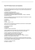 Hesi PN Practice Exam and Questions And Answers