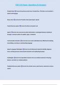CSD 115 Exam- Questions & Answers
