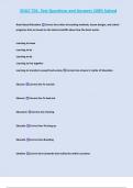 EDUC 701- Test Questions and Answers 100&percnt; Solved
