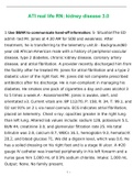 Real Life 3&period;0 Scenario PN Medical Surgical&colon; Kidney Disease With Complete Solutions