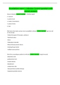 Foundations exam 1- Infection Control questions with correct answers